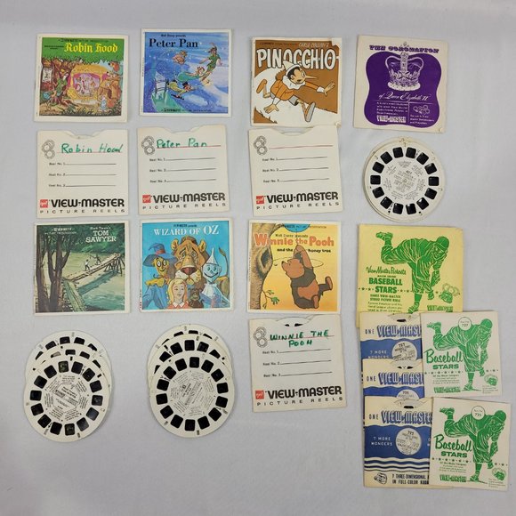 Sawyers Vintage 2 View-Master Bakelite Viewmaster Set and Reels Lot - Picture 2 of 3